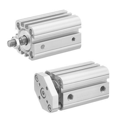Buy Compact Aluminium Double Acting Piston Rod Cylinder ISO 21287 Standard CCI online manufacture