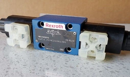 صمام هيدروليكي صناعي Bosch Rexroth 4WE6J6X/EW110N9DAL/B08V لتوجيه تدفق النفط